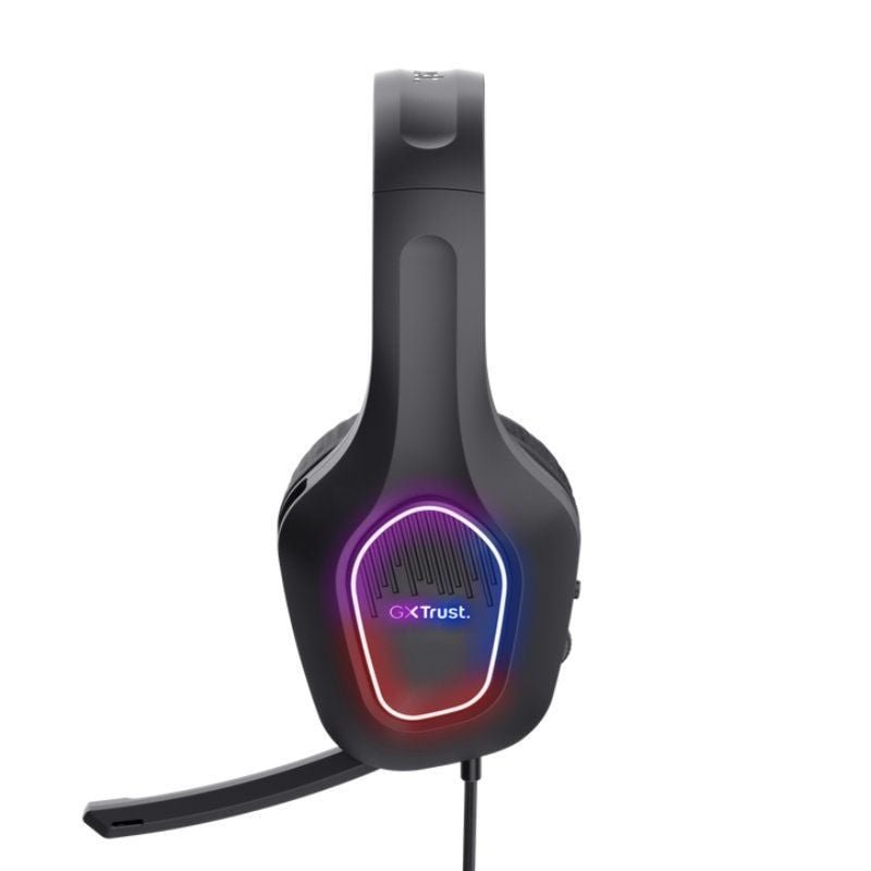 Auriculares Gaming com Microfone Trust Gaming GXT 416 Zirox| Jack 3.5|USB Pretos