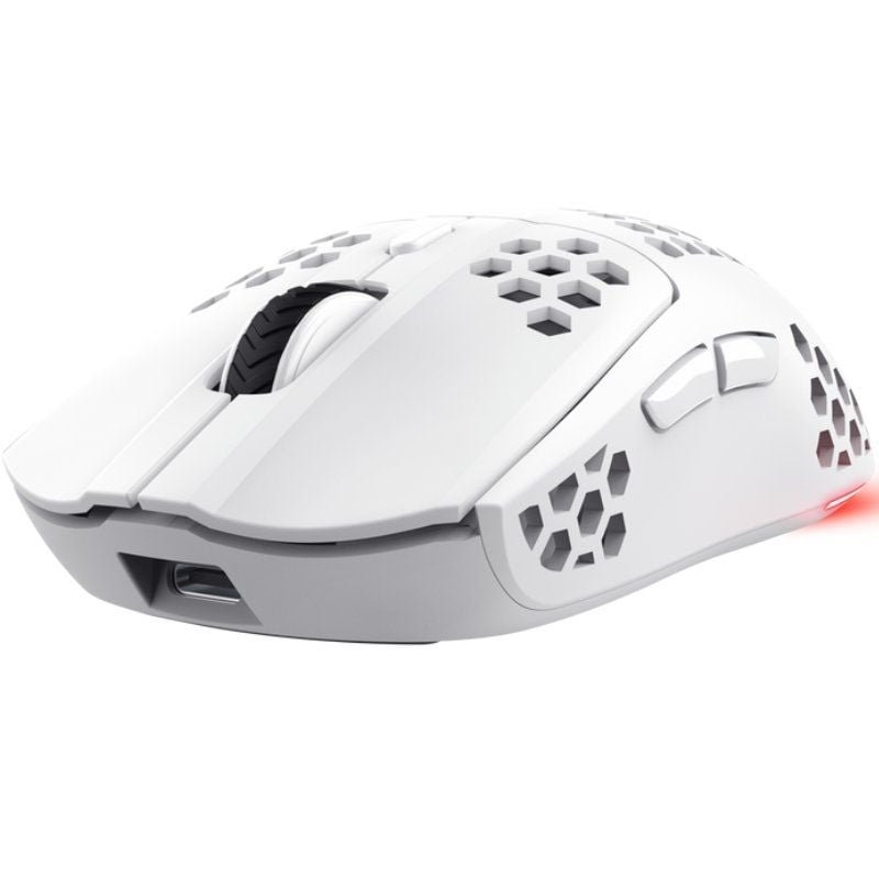 Mousen Gaming Sem fio Trust Gaming GXT 929 Helox| Bateria recarregável| Até 4800 DPI| Branco