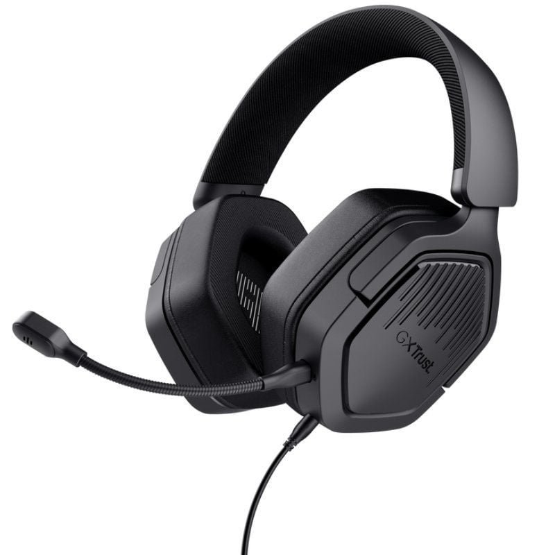 Auriculares Gaming com Microfone Trust Gaming GXT 492 Carus| Jack 3.5| Pretos
