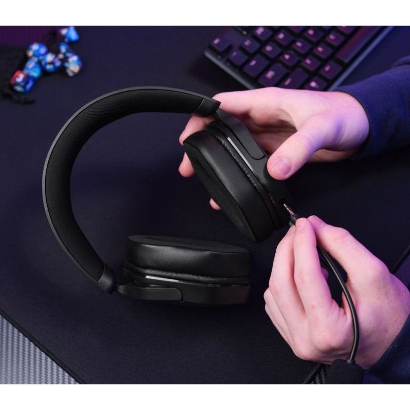 Auriculares Gaming com Microfone Trust Gaming GXT 492 Carus| Jack 3.5| Pretos