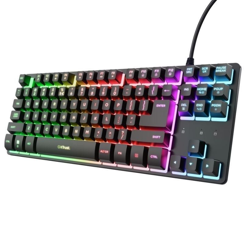 Teclado Gaming Mecânico Trust Gaming GXT 833 Thado TKL 25888