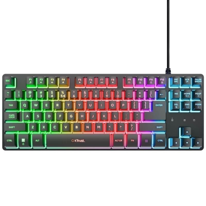 Teclado Gaming Mecânico Trust Gaming GXT 833 Thado TKL 25888