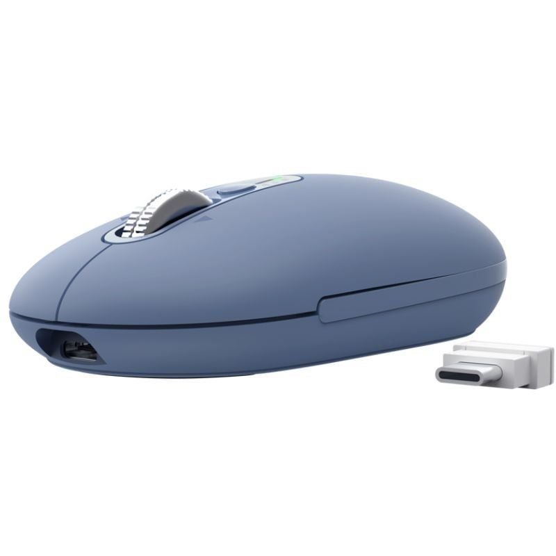 Confie no mouse sem fio da Seron 26020| Bateria recarregável | Até 3200 dpi| Azul