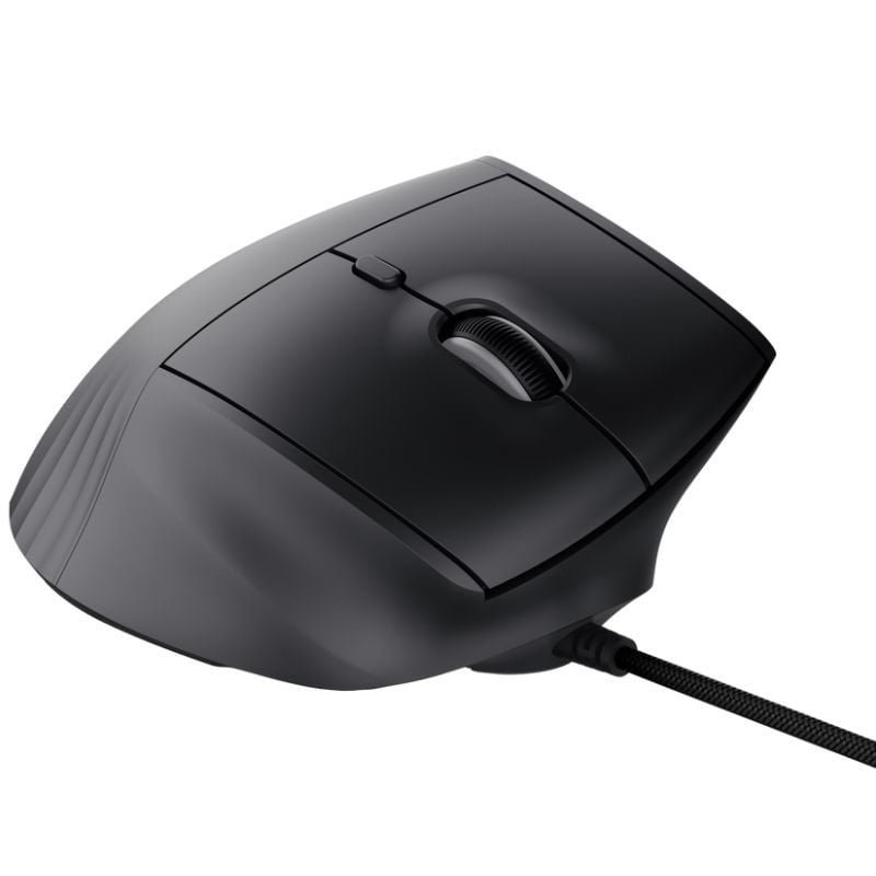 Mouse Vertical Gaming Sem fio Trust Gaming GXT 145 Rexxa 26024| Até 12800 DPI