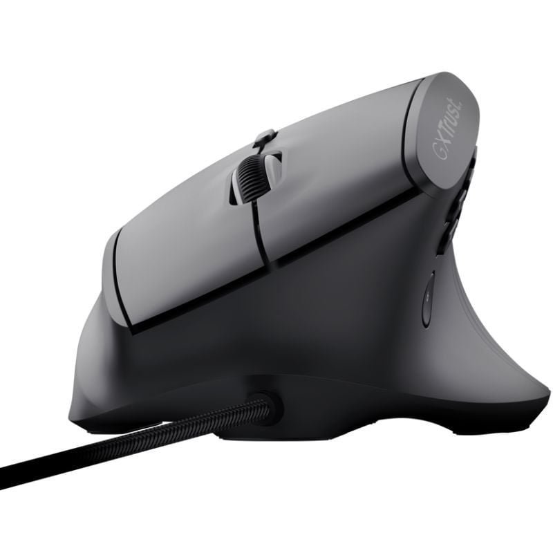 Mouse Vertical Gaming Sem fio Trust Gaming GXT 145 Rexxa 26024| Até 12800 DPI