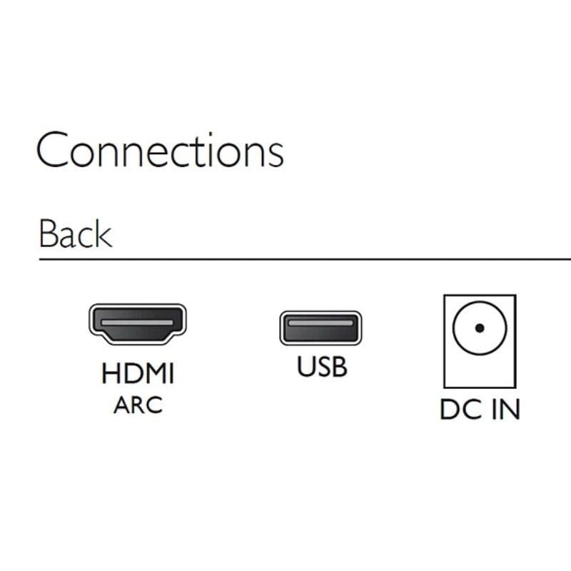 Philips TAB4000 BluetoothBarBar |10| 60W| 2.0| nota de um quarto