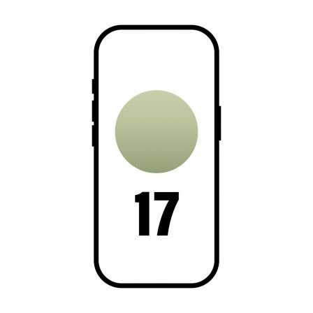 Smartphone Apple iPhone 17 256GB| 6.3"| 5G| Verde-sálvia