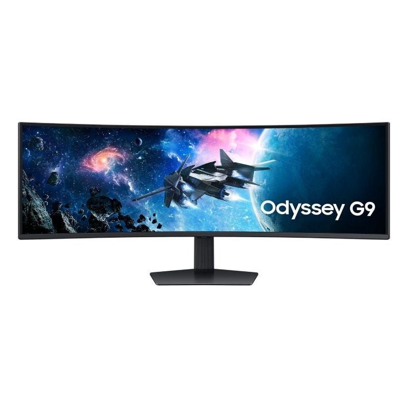 Monitor de jogos panorâmicos ultra panorâmicos Samsung Odyssey G9 S49CG954EU 49" | Dual QHD| 1ms| 240Hz