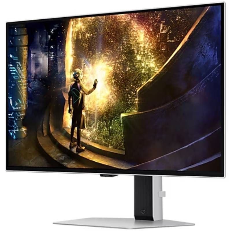 Monitor de jogos inteligentes Samsung ODYssey G6 S27DG610SU 27"| QHD| 0.03ms| 240Hz| VA| Altura ajustável | Smart TV| Silver