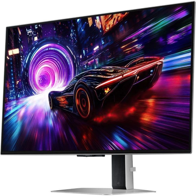 Monitor de jogos Samsung Odyssey OLED G8 G81SF S32FG810SU 32"| 4K| 0.03ms| 240Hz| QD-OLED| Multimídia| Regulável em altura | Prata