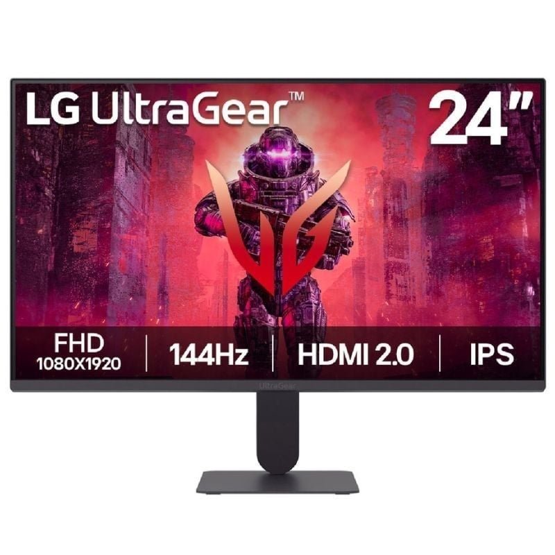 Monitor de jogos LG UltraGear 24G411A-B 23.7"|Full HD| 1ms| 144Hz| IPS| Preto