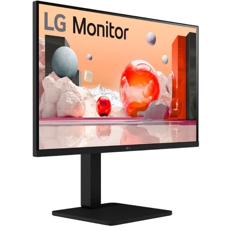 Monitor profissional LG 27BA560-T 27" | Full HD| Multimídia| Regulável em altura | Preto