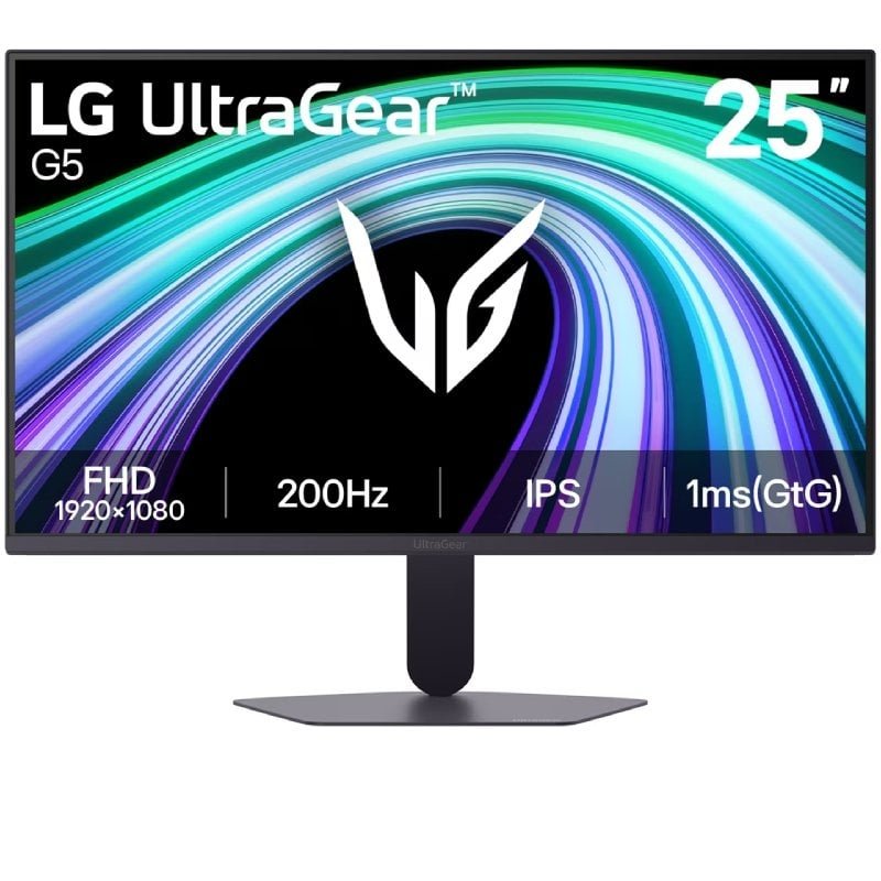 Monitor de jogos LG Ultragear G5 25G523B-B 25"|Full HD| 1ms| 200Hz| IPS| Preto