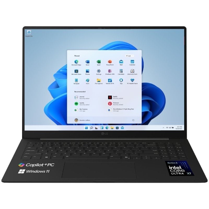 Portátil LG Gram Pro 16Z90U-K.AUB5BN Intel Core Ultra X7-358H| 32GB| 512GB SSD| 16'| Win11