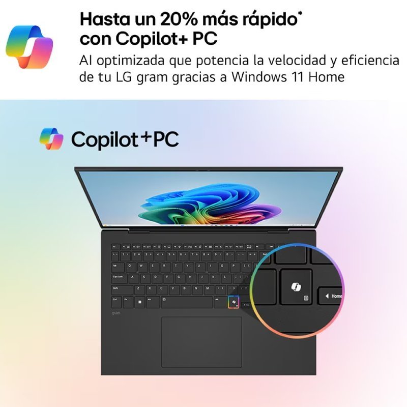 Portátil LG Gram 16UD55U-G.AX55BN Ryzen AI 5 430| 16GB| 512GB SSD| 16'| Sem sistema operacional