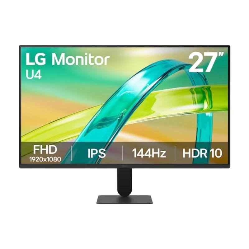 LG 27U411B-B Monitor 27"IPS FHD 144Hz HDMI VGA