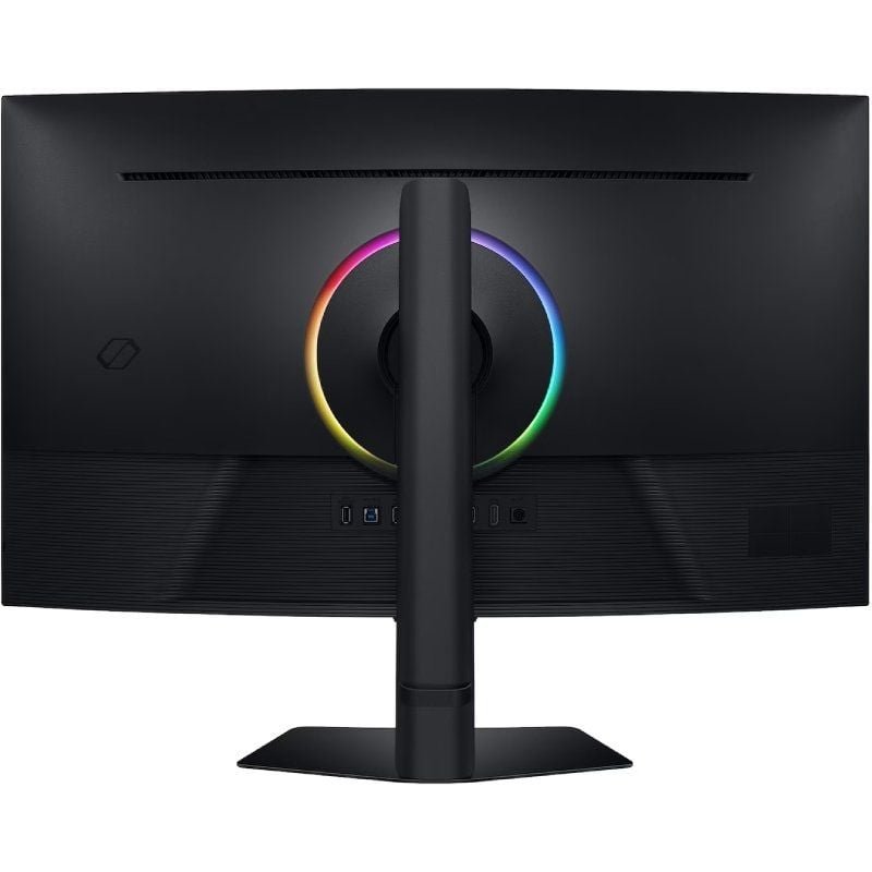 Monitor de jogos curvo Samsung Odyssey G7 G75F 37"| 4K| 1ms| 165Hz| VA| Ajustável em altura | Preto