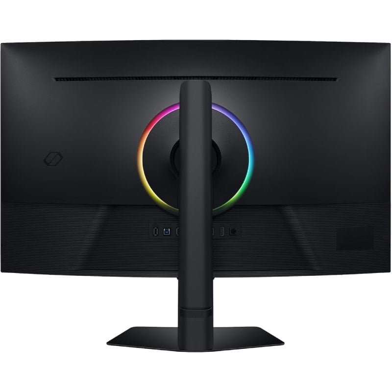 Monitor de jogos curvo Samsung Odyssey G7 G75F 37"| 4K| 1ms| 165Hz| VA| Ajustável em altura | Preto