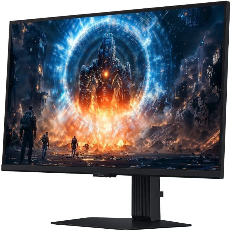 Monitor de jogos Samsung Odyssey G6 G60F S27FG602EU 27"| QHD| 1ms| 350Hz| IPS| Altura ajustável | Preto
