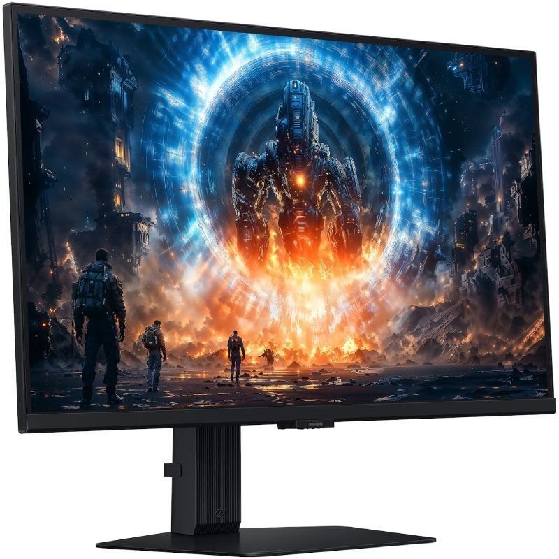 Monitor de jogos Samsung Odyssey G6 G60F S27FG602EU 27"| QHD| 1ms| 350Hz| IPS| Altura ajustável | Preto