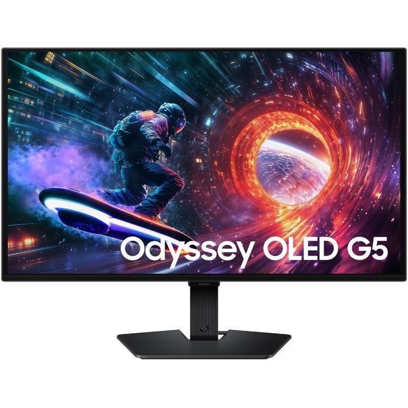 Monitor de jogos Samsung Odyssey G5 G50SF S27FG502SU 27"| QHD| 0.03ms| 180Hz| QD-OLED| Preto