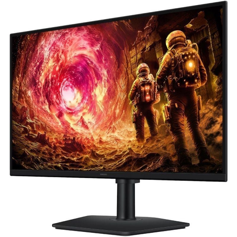 Monitor de jogos Samsung Odyssey G5 G50F S27FG502EU 27"| QHD| 1ms| 180Hz| IPS| Altura ajustável | Preto
