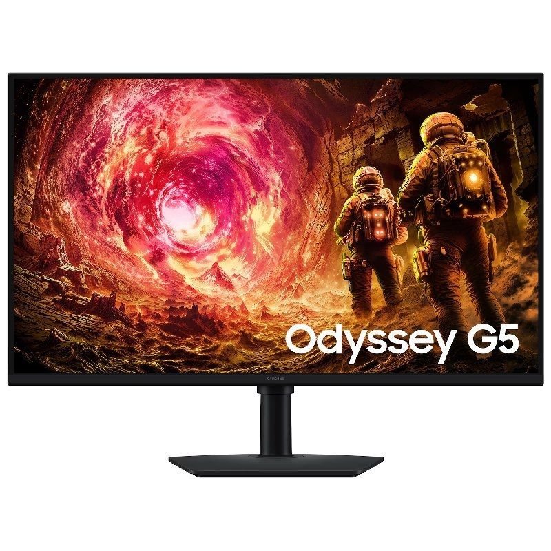 Monitor Gaming Samsung Odyssey G5 S32FG502EU 32"| QHD| 1ms| 180Hz| IPS| Regulável em altura | Preto