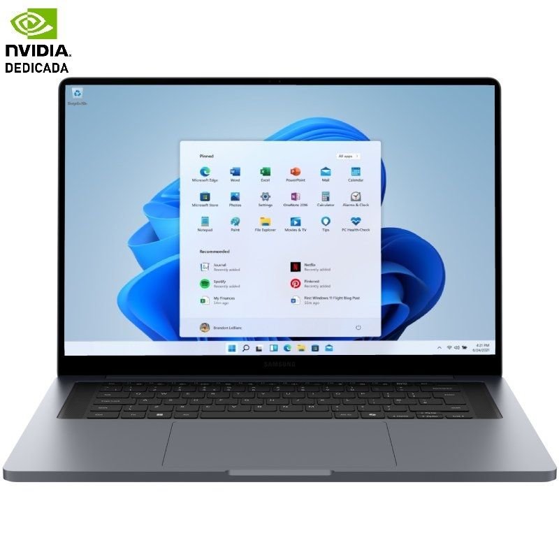 Portátil Gaming Samsung Galaxy Book6 Ultra Intel Core Ultra 7-356H| 32GB| 1TB SSD| GeForce RTX 5060| 16' Táctil| Win11 Pro