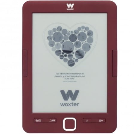 Livro Eletrónico Ebook Woxter Scriba 195| 6"| Tinta Eletrónica| Vermelho