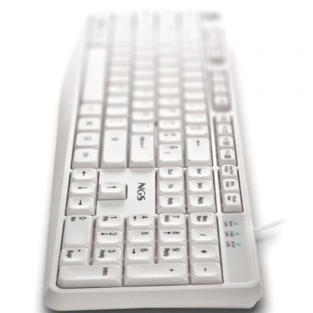 Teclado Heritage NGS HERITAGESPANISH| White