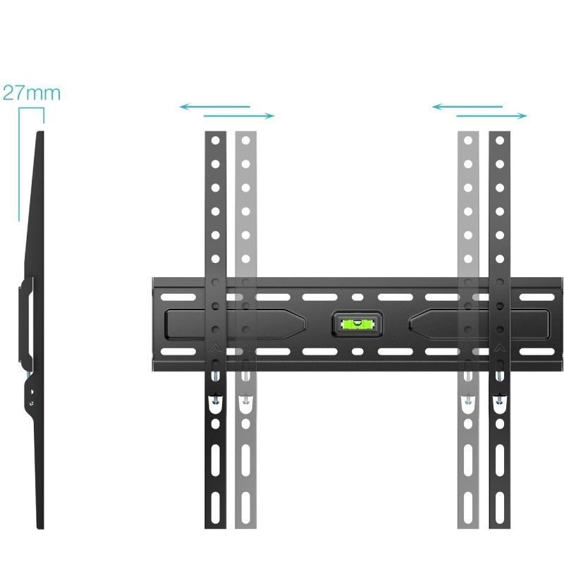 TooQ LP1030F-B Montagem fixa de parede para TV de 32-75" | até 45kg