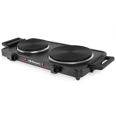Orbegozo PE2855 Fogão Elétrico | 2 placas 155 e 185mm | 1000W - 1500W