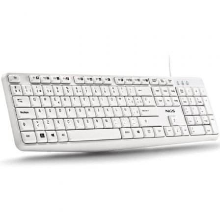 Teclado Heritage NGS HERITAGESPANISH| White