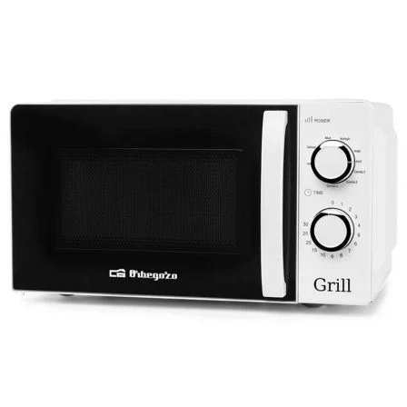 Orbegozo MIG 2130| 700W| Capacidade 20L| Função da Grelha| Micro-ondas Branco