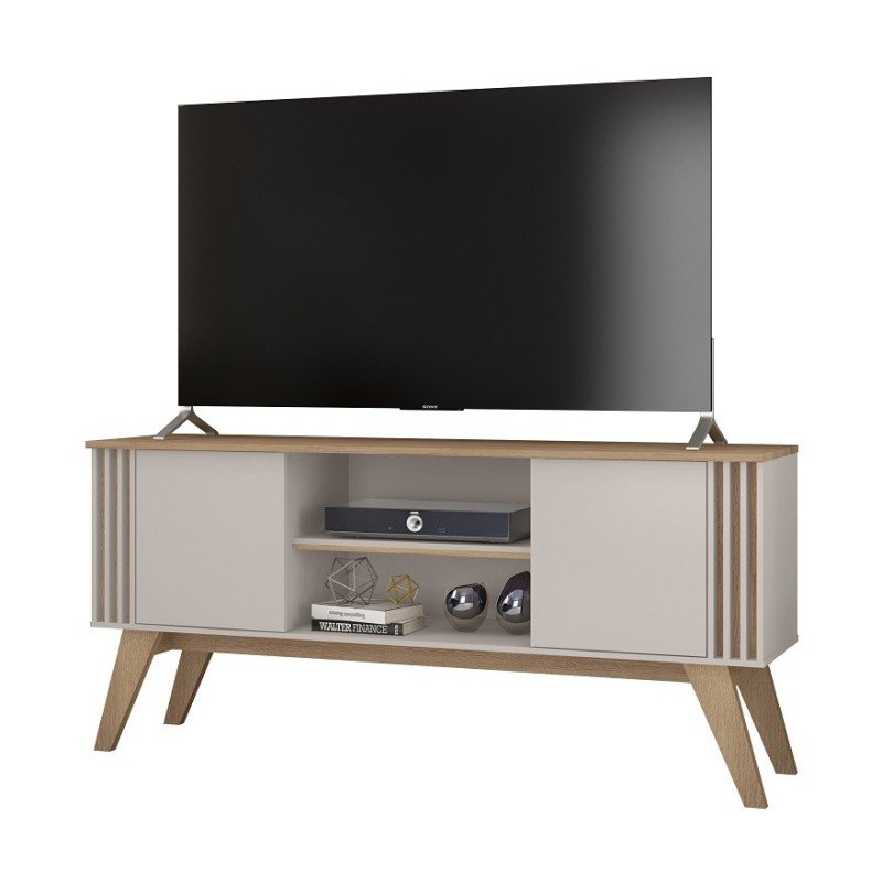 Móvel TV VITTA, casca de ovo e cedro, 150 cms.